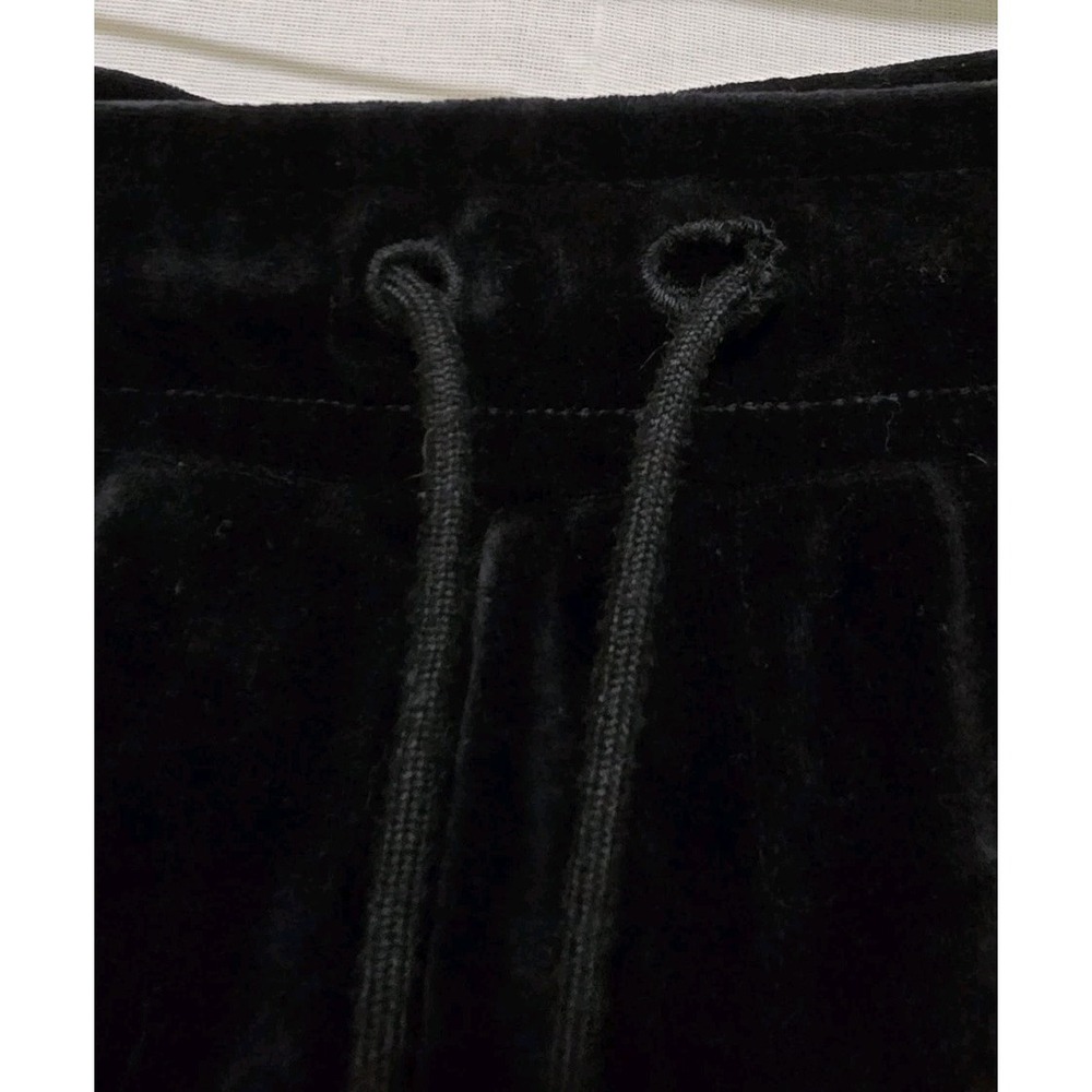 Air Jordan Mens Black Velour Sweatpants Size 3XL Gold Details - Picture 8 of 10
